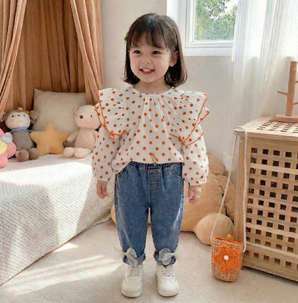 Костюм дитячий двійка в горошок XBR Kids фото