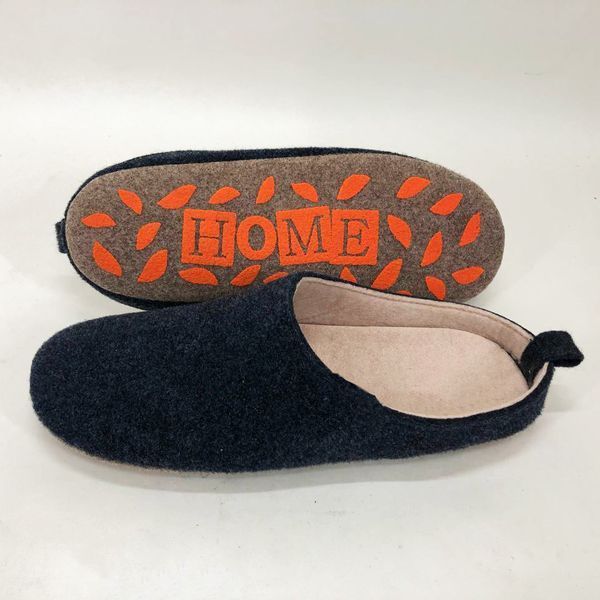 Тапочки домашні утеплені. Розмір 44, домашні тапочки жіночі, теплі тапочки чуні. Колір: синій фото