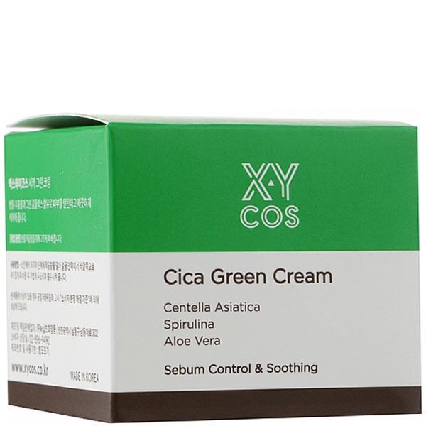 Крем для проблемної шкіри з екстрактом центелли XYCos Cica Green Cream 50 мл фото