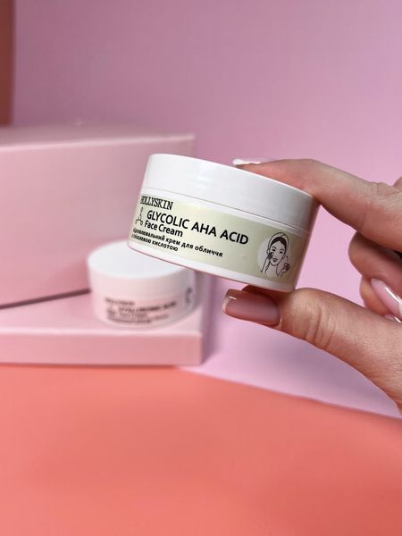 Крем для кожи вокруг глаз с гликолевой кислотой Hollyskin Glycolic AHA Acid Eye Cream фото
