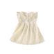 Платье кружевное с цветочной вышивкой Little Maven, Бежевый, 110 см 72000-9351-110см фото 7