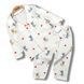 Детская пижама с принтом Том и Джерри &ndash; пижамный комплект для малышей Murat Baby (кофта на кнопках + штаны) Белый, 90 см, 24 месяца BMB9249-бел-том-90см фото 1