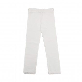 Лосіни з оборками на манжетах 105см Білий (О1415) фото