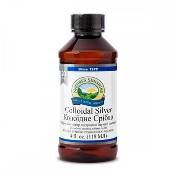 Колоїдне Срібло Форте (Colloidal Silver Forte) 118 мл, NSP, 118 мл фото