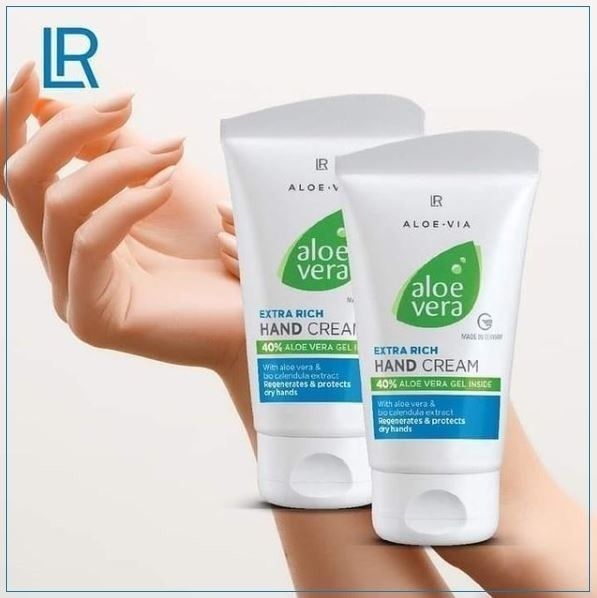 Поживний крем для рук Aloe Vera 40% LR Health & Beauty, 75 мл фото