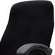 Чехол на компьютерное офисное кресло с подлокотниками Diana Textile Elastic Stretch, черный 66283-Black-S фото 4