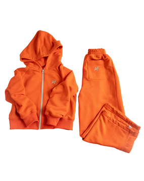 Спортивний дитячий костюм Dolce Bambina Alwair Kids Помаранчевий 104см 81163 фото