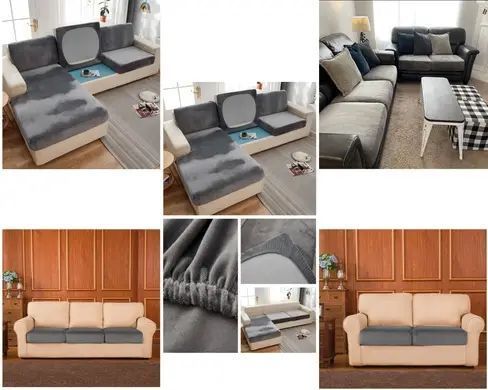 Чохли на дивані подушки - сидушки Homytex Двомісні фото