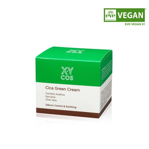 Пробник Крем для чутливої шкіри з екстрактом центелли XYCos Cica Green Cream Pouch 2 мл фото