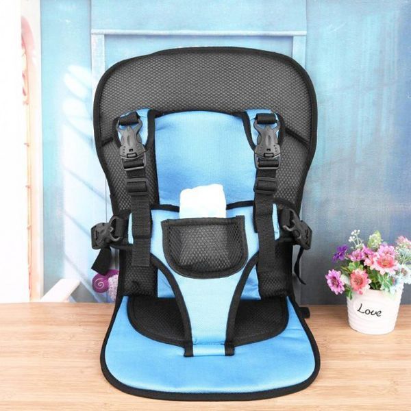 Дитяче автокрісло Multi Function Car Cushion до 12 років. Колір: синій фото