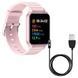 Смарт часы Smart Watch T96 стильные с защитой от влаги и пыли с измерением температура тела. Цвет: розовый ws38311 фото 3