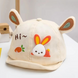 Детская кепка с ушками Cute Rabbit Зайчик, Бежевый, Обх. голови 44-48 см 67853-beige фото 1