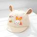 Дитяча кепка з вушками Cute Rabbit Зайчик, Бежевий, Обх. голови 44-48 см 67853-beige фото 2