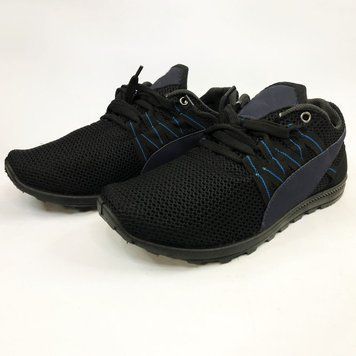 Спортивні кросівки чоловічі літні із сітки 40 розмір. Модель 24112. Колір: чорний фото