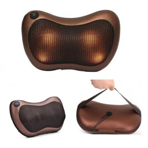 Масажна подушка Car and Home Massage Pillow, масажер для шиї автомобільний фото