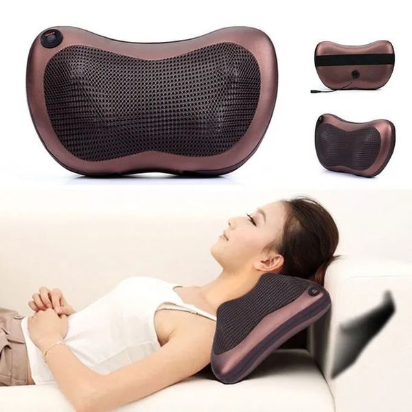 Масажна подушка Car and Home Massage Pillow, масажер для шиї автомобільний фото