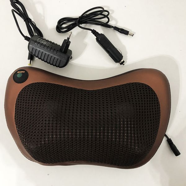 Массажная подушка Car and Home Massage Pillow, массажер для шеи автомобильный фото