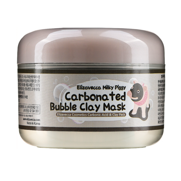 Маска для лица Глиняно-Пузырчатая Elizavecca Milky Piggy Carbonated Bubble Clay Mask, 100 мл фото