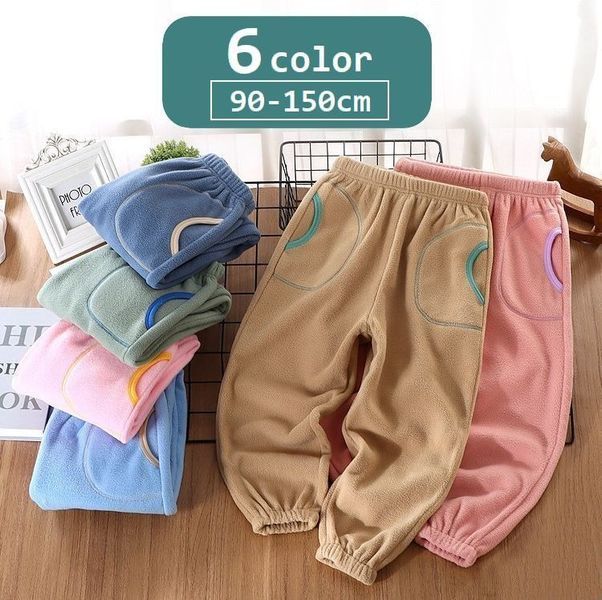 Штани дитячі флісові Baby Basic (Рожевий 90см) фото
