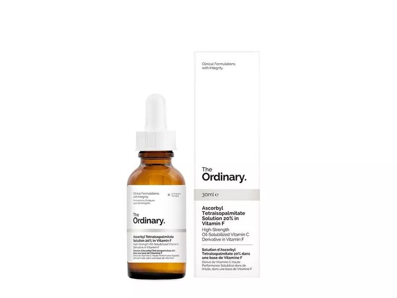 The Ordinary - Ascorbyl Tetraisopalmitate Solution 20% in Vitamin F - Масляная сыворотка с 20% витамином C и витамином F - 30ml фото