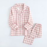 Пижама детская в клетку Fashion Kids (Розовый 110см) 11756-110см-Рожевий фото