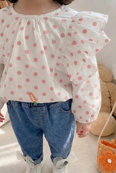 Костюм дитячий двійка в горошок XBR Kids фото