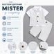 Костюм детский Mister в полоску, 90см, Белый  8792-90см-Белый фото 6