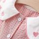Платье детское Diana Textile с белым воротником и сумкой, Розовый, 110 см А78653-110 фото 2
