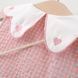 Платье детское Diana Textile с белым воротником и сумкой, Розовый, 110 см А78653-110 фото 4