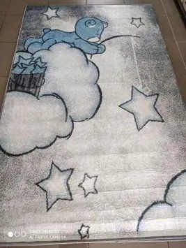 Ковер детский безворсовый Chilai Home 140x190 bear star 033 фото