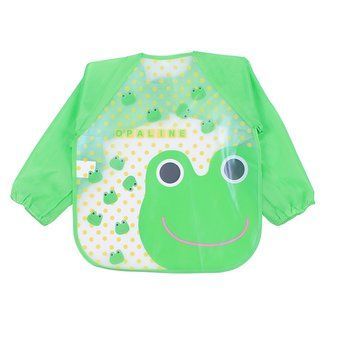 Слюнявчик детский EVA Waterproof (Зеленый One Size) фото