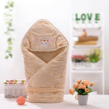 Конверт дитячий Мишутка (Бежевий 90см) фото