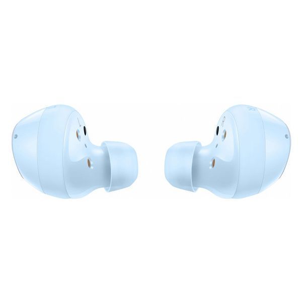 Бездротові навушники, блютуз навушники Samsung Buds+ з кейсом. Колір блакитний фото
