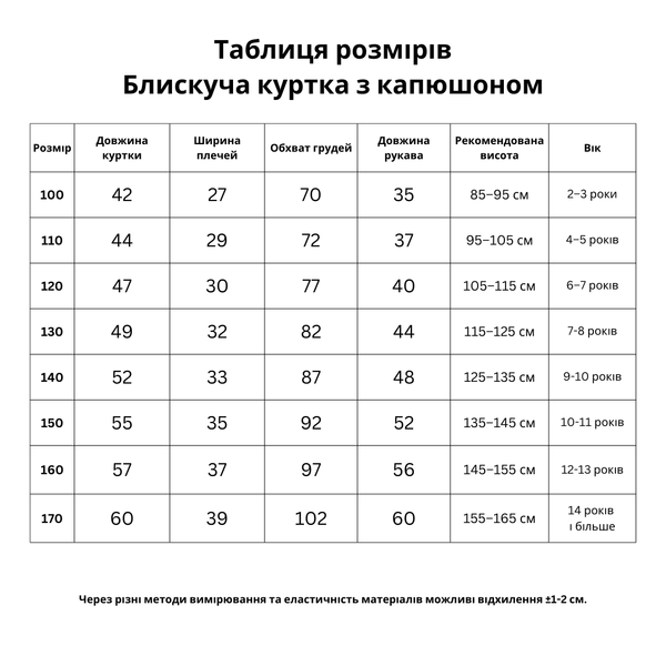Демісезонна тепла блискуча куртка з капюшоном, модна куртка весна-осінь на блискавці, 130 см, Чорний фото