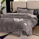 Постельное белье Шарпей (200x220) Colorful VELOOR BED LINEN SHARPE 013759, Темно-серый, Евро фото