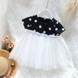 Платье детское в горошек TH Черно-белое 80см 11987 11987-80см-Чо_бі фото