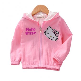 Ветровка детская Hello Kitty 120см Розовый (4854) фото