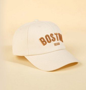 Кепка Boston светлая, размер 54 фото