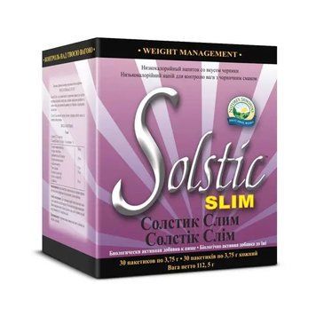 Біодобавка для зниження ваги Солстік Слім Nature's Sunshine Products Solstic Slim, NSP, 30 пакетів фото