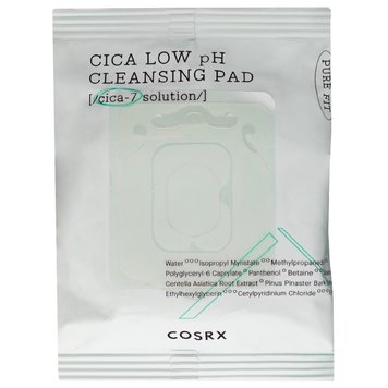 Cosrx - Очищувальні диски для обличчя - Pure Fit Cica Low pH Cleansing Pad - 30шт. фото