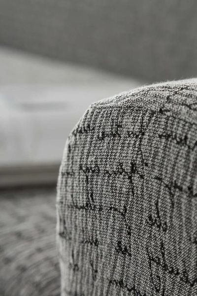 Чохол для дивана Zebra Textil Letras gray фото