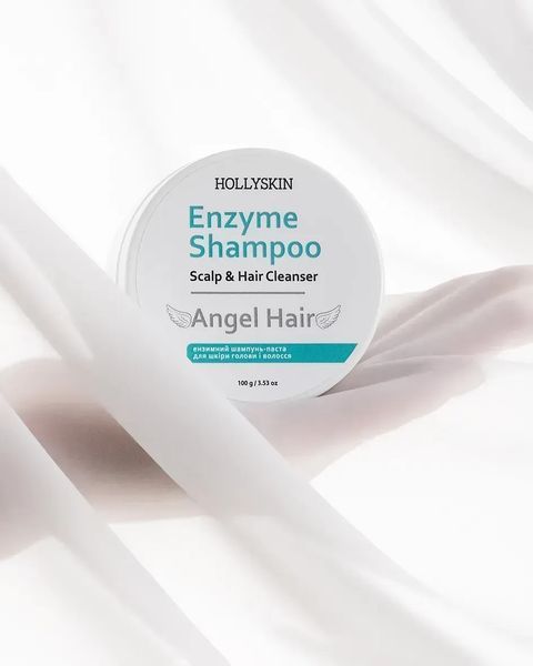 Энзимный шампунь-паста для кожи головы и волос HOLLYSKIN Angel Hair фото