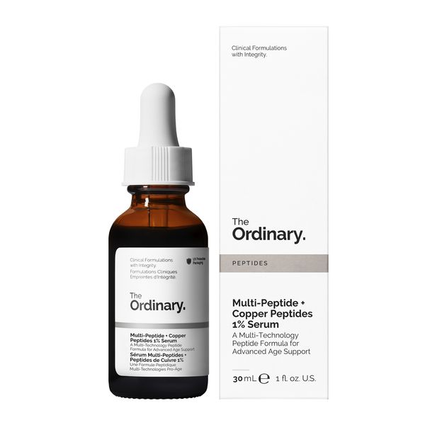 The Ordinary - Multi-Peptide + Copper Peptides 1% - Пептидна сироватка для обличчя - 30ml фото