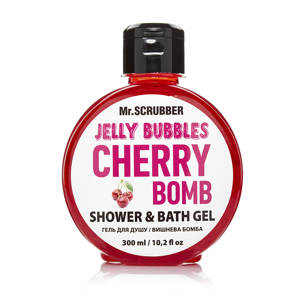 Гель для душу Jelly Bubbles Cherry Bomb фото