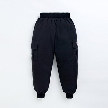 Дитячі теплі штани Design Athletic (Чорний 110см) фото