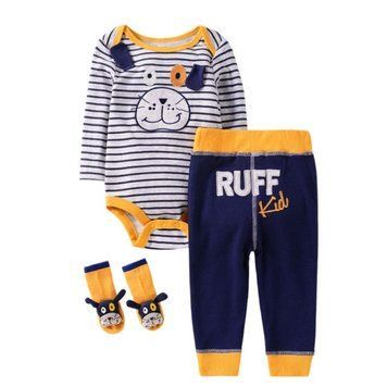 Костюм дитячий з штанами і шкарпетками 3м Темно-синій (5623) фото