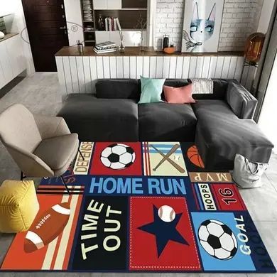 Дитячий килимок безворсовий Homytex Sport фото