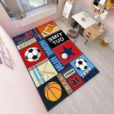 Дитячий килимок безворсовий Homytex Sport фото