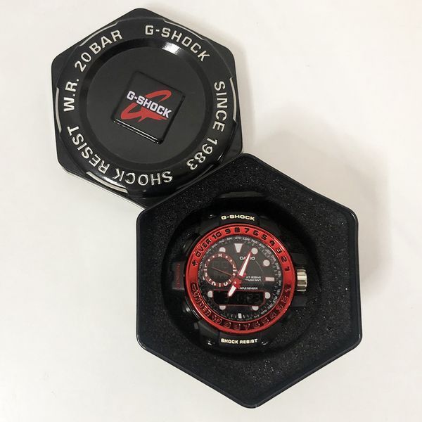 Часы наручные G-SHOCK GWN-1000GB. Цвет: красный фото