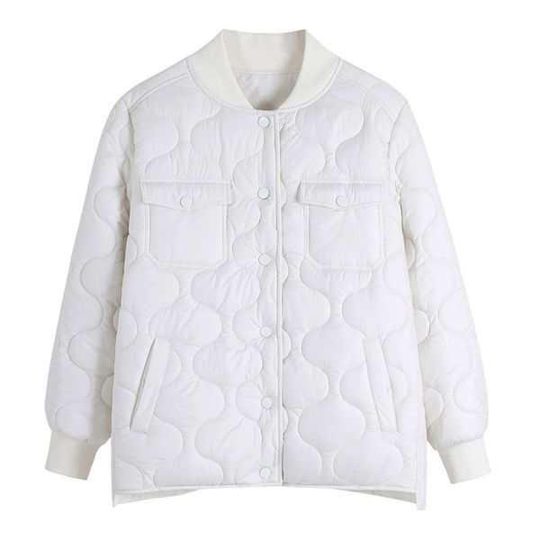 Куртка женская стеганая с карманами Shang XL Фиолетовый (а3971) фото